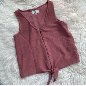 Madewell Button Front Tank